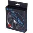 Ventilator ID-Cooling CF-12025-R 120mm Concentric Circular iluminare rosie
