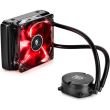 Cooler procesor Deepcool Maelstrom 120T iluminare rosie