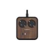 Prelungitor Orico APD-2A1U1C-EU-18W cu 2 port-uri USB lemn 1.3m