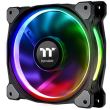 Ventilator Thermaltake Riing Plus 12 RGB Radiator TT Premium Edition set 3 ventilatoare iluminare RGB