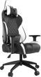Scaun gaming Gamdias Achilles E1 L negru cu alb