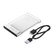 Rack HDD Orico 2129U3 USB3.0 2.5” transparent