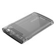 Rack HDD Orico 2139C3-G2 USB 3.1 Gen2 2.5” transparent