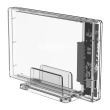 Rack HDD Orico 2159C3-G2 USB 3.1 Gen2 2.5” transparent