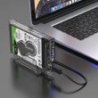 Rack HDD Orico 2159C3-G2 USB 3.1 Gen2 2.5” transparent