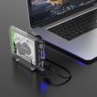 Rack HDD Orico 2159U3 USB 3.0 2.5” transparent