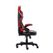 Scaun gaming Inaza Gritstone negru cu rosu