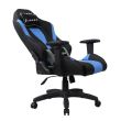 Scaun gaming Inaza Alvis negru cu albastru