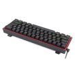 Tastatura gaming mecanica Redragon Fizz neagra iluminare Rainbow