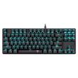 Tastatura mecanica T-Dagger Bora V2 iluminare Ice Blue switch-uri albastre
