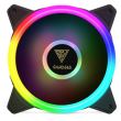 Set 4 ventilatoare Gamdias Aeolus M2 1204R 120mm iluminare RGB