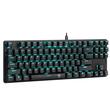 Tastatura mecanica T-Dagger Bora V2 iluminare Ice Blue switch-uri albastre