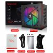 Sursa full modulara Redragon RGPSG850W 850W iluminare RGB