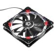 Ventilator ID-Cooling CF-14025-R 140mm Concentric Circular LED rosu