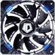 Ventilator ID-Cooling CF-12025-B 120mm Concentric Circular iluminare albastra