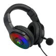 Casti gaming Redragon Pandora 2 negre iluminare RGB