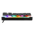 Tastatura gaming mecanica T-Dagger Naxos iluminare rainbow neagra