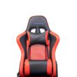 Scaun gaming Inaza Rocktooth negru cu rosu