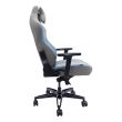 Scaun gaming Inaza Gunner gri cu albastru