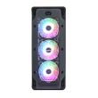Carcasa Segotep LUX II neagra iluminare RGB