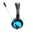 Casti Senicc ST-908 negre cu albastru