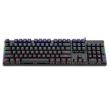 Tastatura gaming mecanica T-Dagger Naxos iluminare rainbow neagra