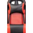 Scaun gaming Inaza Rocktooth negru cu rosu