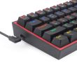 Tastatura gaming mecanica Redragon Fizz neagra iluminare Rainbow