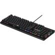 Tastatura gaming mecanica Redragon Sani neagra iluminare RGB