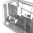 Docking station HDD Orico 6139U3 USB 3.1 Gen2 2.5/3.5” transparent