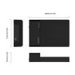Docking station HDD Orico 6518C3-G2 USB 3.1 Gen2 Type-C 2.5/3.5” negru