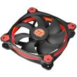 Ventilator Thermaltake Riing 12 High Static Pressure 120mm iluminare rosie set 3 ventilatoare