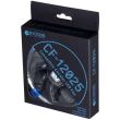 Ventilator ID-Cooling CF-12025-B 120mm Concentric Circular iluminare albastra