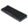 Tastatura gaming mecanica Redragon Dragonborn neagra iluminare RGB switch-uri rosii