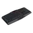 Tastatura gaming fara fir Redragon Harpe neagra iluminare RGB