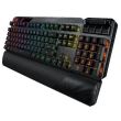Tastatura mecanica gaming modulara cu sau fara fir ASUS ROG Claymore II ROG RX Red neagra iluminare RGB