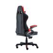 Scaun gaming Inaza Gritstone negru cu rosu