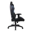 Scaun gaming Inaza Alvis negru cu albastru