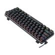 Tastatura gaming mecanica Redragon Jax neagra iluminare Rainbow