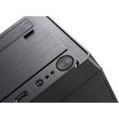 Carcasa Segotep AND mini neagra cu rosu sursa 350W