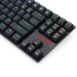 Tastatura gaming Redragon APS TKL neagra iluminare RGB switch-uri albastre