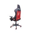 Scaun gaming Inaza Rocktooth negru cu rosu