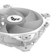 Set 3 ventilatoare ASUS TUF Gaming TF120 120mm albe iluminare aRGB