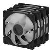 Set 3 ventilatoare Asus TUF Gaming TR120 aRGB 120mm negre