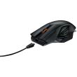 Mouse gaming wireless si cu fir ASUS ROG Spatha negru