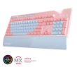 Tastatura mecanica gaming ASUS ROG Strix Flare roz Limited Edition switch-uri Cherry Red