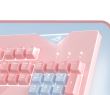 Tastatura mecanica gaming ASUS ROG Strix Flare roz Limited Edition switch-uri Cherry Red