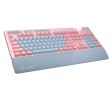 Tastatura mecanica gaming ASUS ROG Strix Flare roz Limited Edition switch-uri Cherry Red