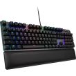Tastatura gaming mecanica ASUS TUF K7 switch-uri optical-mech RGB neagra			