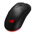 Mouse gaming wireless bluetooth si cu fir ASUS ROG Pugio II negru